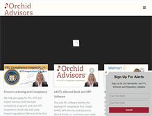Tablet Screenshot of orchidadvisors.com